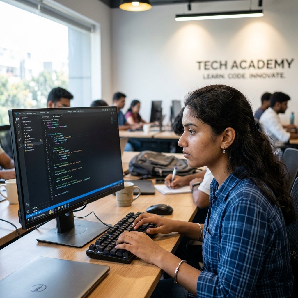 Student coding